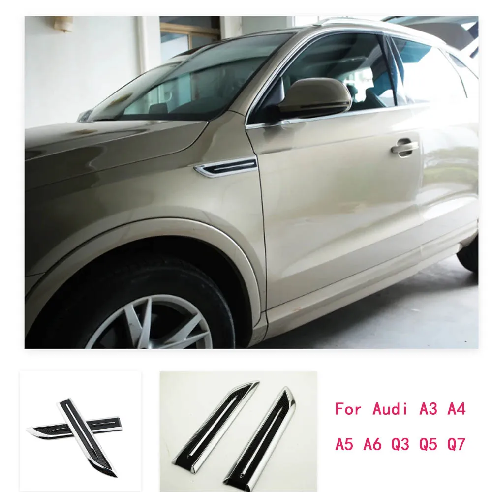 Car Logo Modification Leaf Plate Sline Side Label Decorative Sticker for Audi A3 A4 A5 A6 Q3 Q5 Q7 Accessories
Car Logo Modification Leaf Plate Sline Side Label Decorative Sticker for Audi A3 A4 A5 A6 Q3 Q5 Q7 Accessories