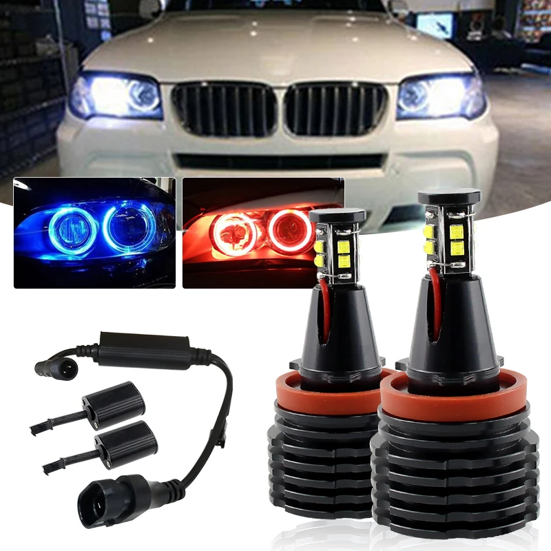 2PCS H8 120W For BMW E82/E87 E90 E91 E92 E93 E60 E61 E63 E64 F01 F02 E84 E70 E71 E89 LED Angel Eyes Halo LED Marker Lights Bulbs
2PCS H8 120W For BMW E82/E87 E90 E91 E92 E93 E60 E61 E63 E64 F01 F02 E84 E70 E71 E89 LED Angel Eyes Halo LED Marker Lights Bulbs