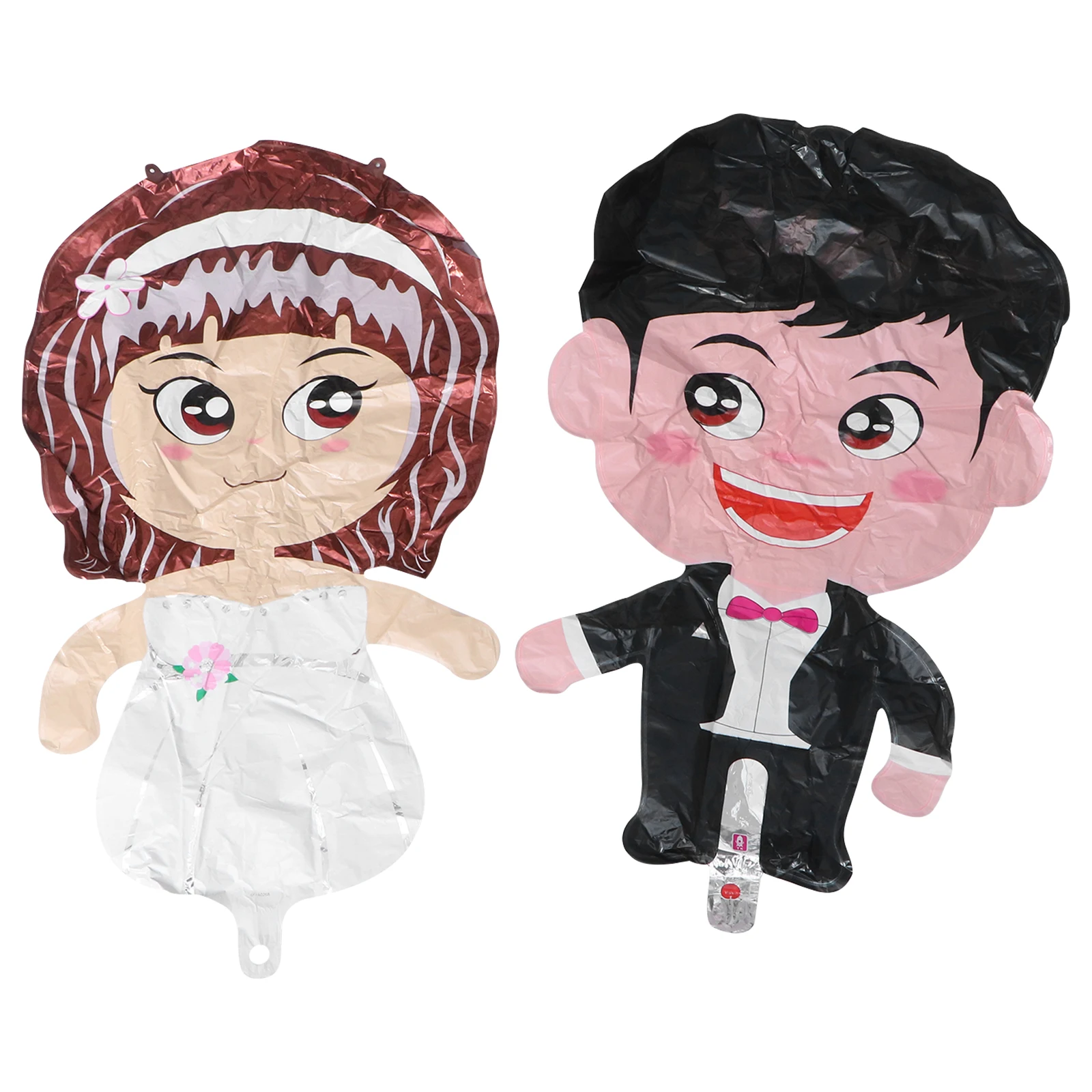 2pcs Large Cartoon Wedding Party Decoration Bride Groom Reusable Helium Air Inflatable Sealed Tight Kids Occasions Party
2pcs Large Cartoon Wedding Party Decoration Bride Groom Reusable Helium Air Inflatable Sealed Tight Kids Occasions Party
