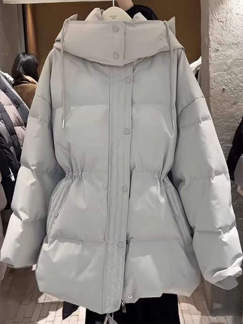 Sli Thiened Bla Cotton Jaet Women's Winter Outerwear Mid-Length Coat Warm Commute Sle Regular Fit Zipper Closure
Sli Thiened Bla Cotton Jaet Women's Winter Outerwear Mid-Length Coat Warm Commute Sle Regular Fit Zipper Closure