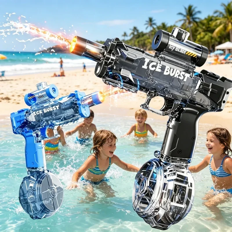 Simulated Firing Electric Water Gun for Kids Automatic Continuous Shooting Water Blasters Summer Outdoor Pool Children Toys Gift
Simulated Firing Electric Water Gun for Kids Automatic Continuous Shooting Water Blasters Summer Outdoor Pool Children Toys Gift