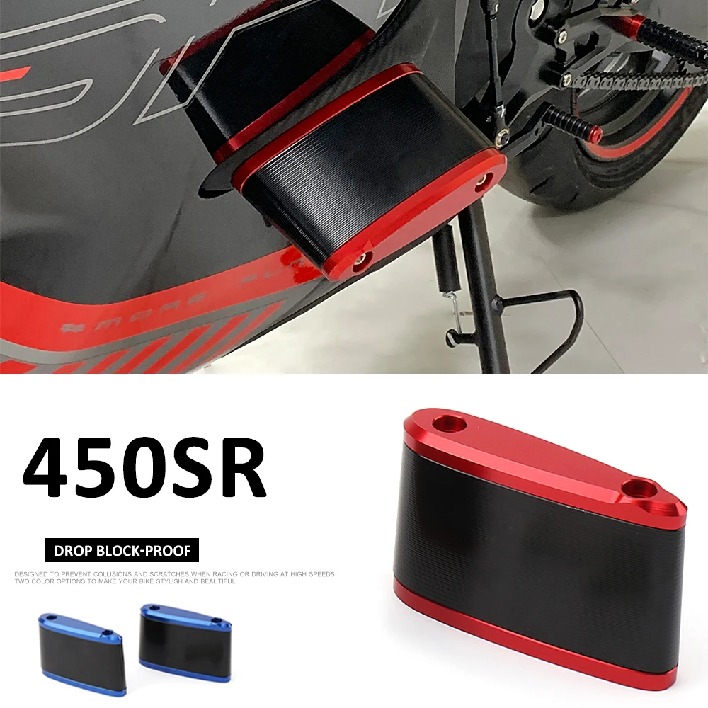 New Aluminum Motorcycle Frame Slider Falling Protector Anti Crash Ball Engine Crash Pad For CFMOTO 450 SR 450SR 450sr 2024 2023
New Aluminum Motorcycle Frame Slider Falling Protector Anti Crash Ball Engine Crash Pad For CFMOTO 450 SR 450SR 450sr 2024 2023