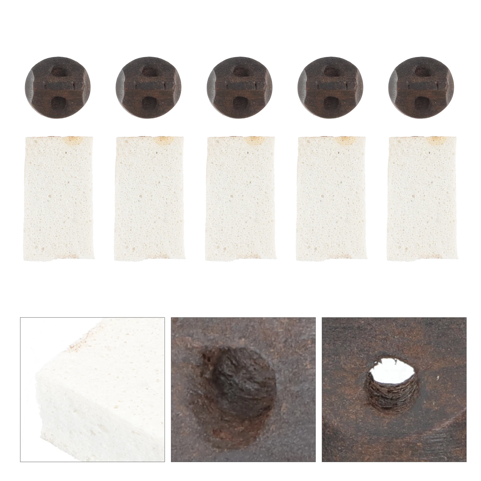 5 set Erhu Mute Wooden Premium Sound Durable Easy Install Simple Design Eliminate Overtones Resonance Professional Erhu
5 set Erhu Mute Wooden Premium Sound Durable Easy Install Simple Design Eliminate Overtones Resonance Professional Erhu