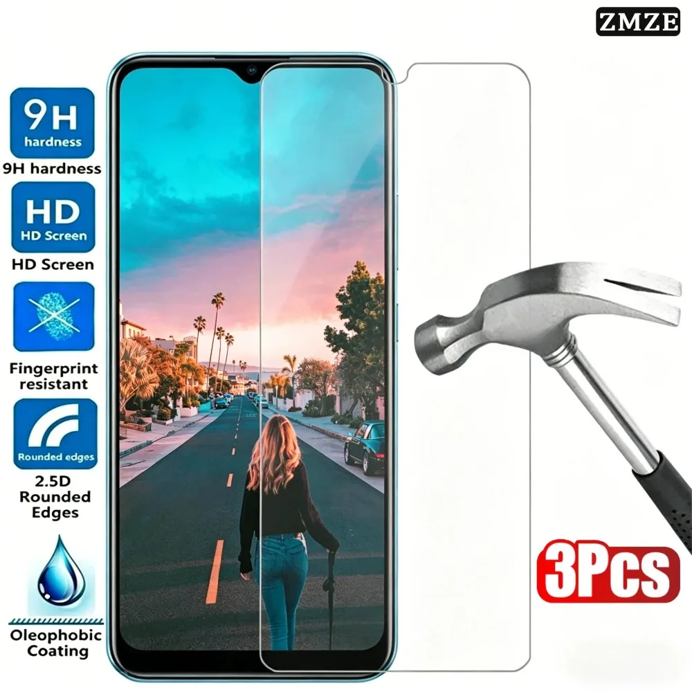 3PCS Tempered Glass for Realme 15 14 13 12 11 10 C21Y C12 GT Master Screen Protector Anti-Scratch High Definition Tempered Glass
3PCS Tempered Glass for Realme 15 14 13 12 11 10 C21Y C12 GT Master Screen Protector Anti-Scratch High Definition Tempered Glass