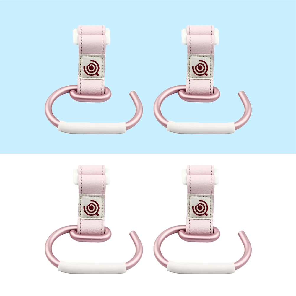 4pcs Pink Stroller Hooks Hook and Loop Stroller Clips Baby Stroller Hanger for Diaper Grocery Clothes
4pcs Pink Stroller Hooks Hook and Loop Stroller Clips Baby Stroller Hanger for Diaper Grocery Clothes
