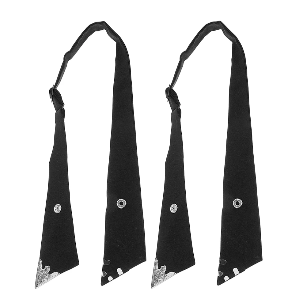 2 Pcs Cross Tie Black Bow Tie For For Women Design Adjustable Fabric Black Work Ties for Men Women Prom Clip On Ribbon
2 Pcs Cross Tie Black Bow Tie For For Women Design Adjustable Fabric Black Work Ties for Men Women Prom Clip On Ribbon