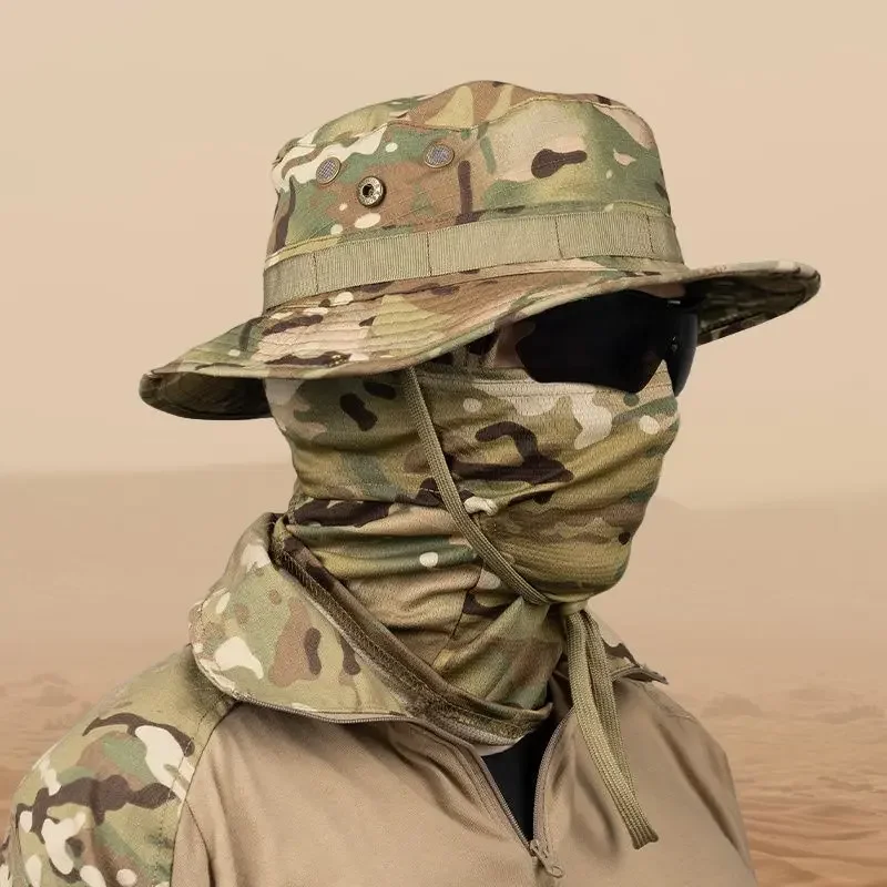 Tactical Benny hat, outdoor field fishing round-brimmed hat, sun protection, breathable sun hat, multi-color optional
Tactical Benny hat, outdoor field fishing round-brimmed hat, sun protection, breathable sun hat, multi-color optional