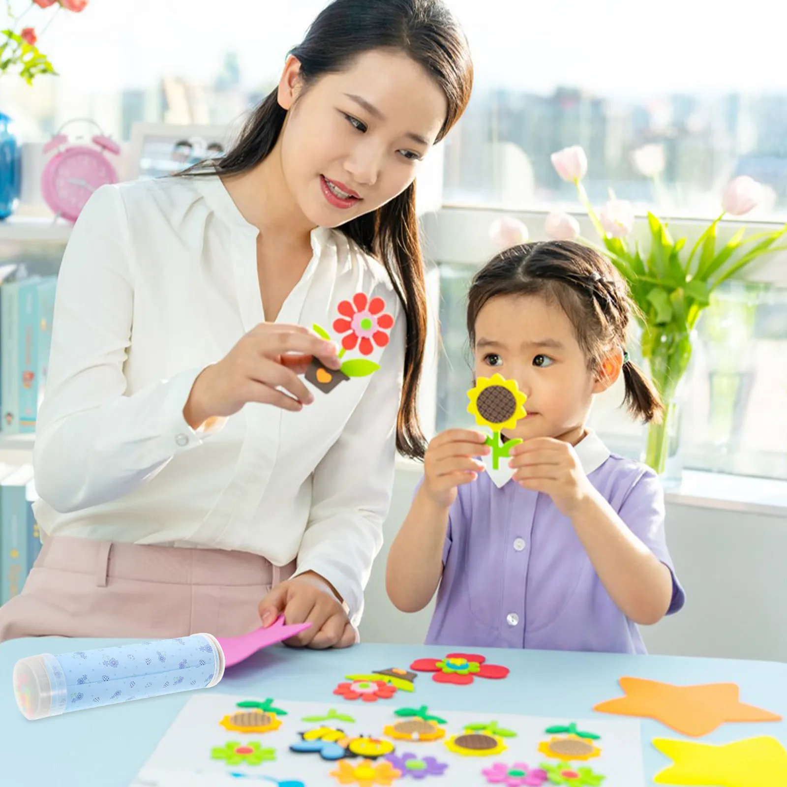 Handmade Kaleidoscope Kits 4pcs DIY Making Materials for Kids Rotating Craft Bags Educational Toys Early Learning Fun
Handmade Kaleidoscope Kits 4pcs DIY Making Materials for Kids Rotating Craft Bags Educational Toys Early Learning Fun