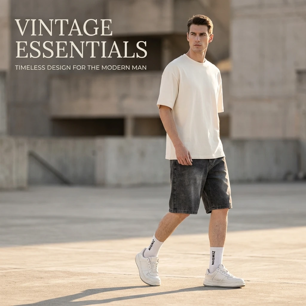 American Retro Men's Loose Fit Basic Style Versatile Mid-Rise Jeans for Summer No Stretch Comfortable Classic Denim Trousers
American Retro Men's Loose Fit Basic Style Versatile Mid-Rise Jeans for Summer No Stretch Comfortable Classic Denim Trousers