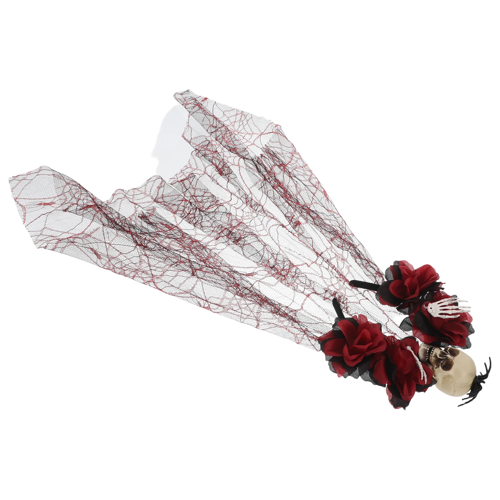 Skull Headbands Halloween Costume Accessory Black Roses Mesh Veil Day of The Dead Party Flower Hair Accessories Women Novelty
Skull Headbands Halloween Costume Accessory Black Roses Mesh Veil Day of The Dead Party Flower Hair Accessories Women Novelty