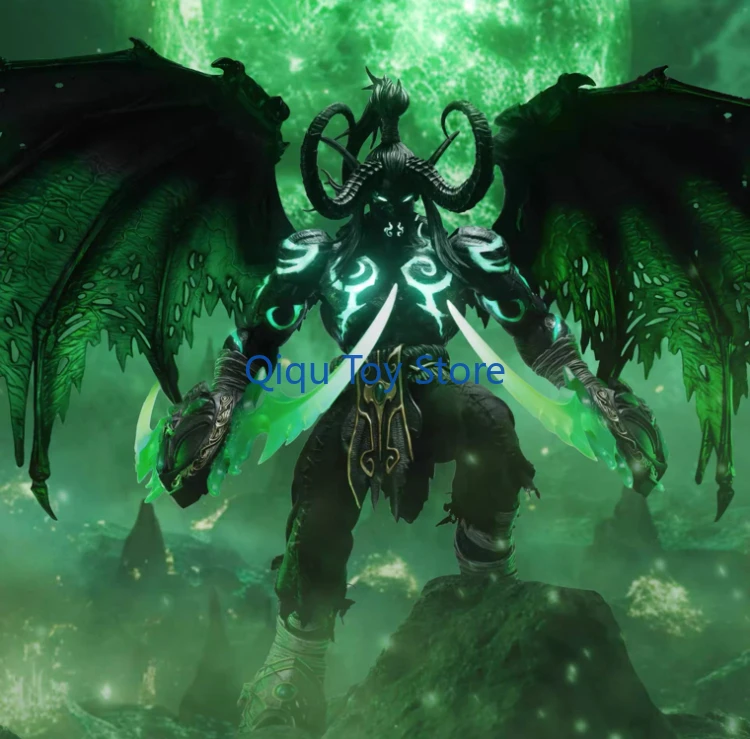 Demon Hunter Illidan Limited Black Magic Edition Movable Doll Model Spot
Demon Hunter Illidan Limited Black Magic Edition Movable Doll Model Spot