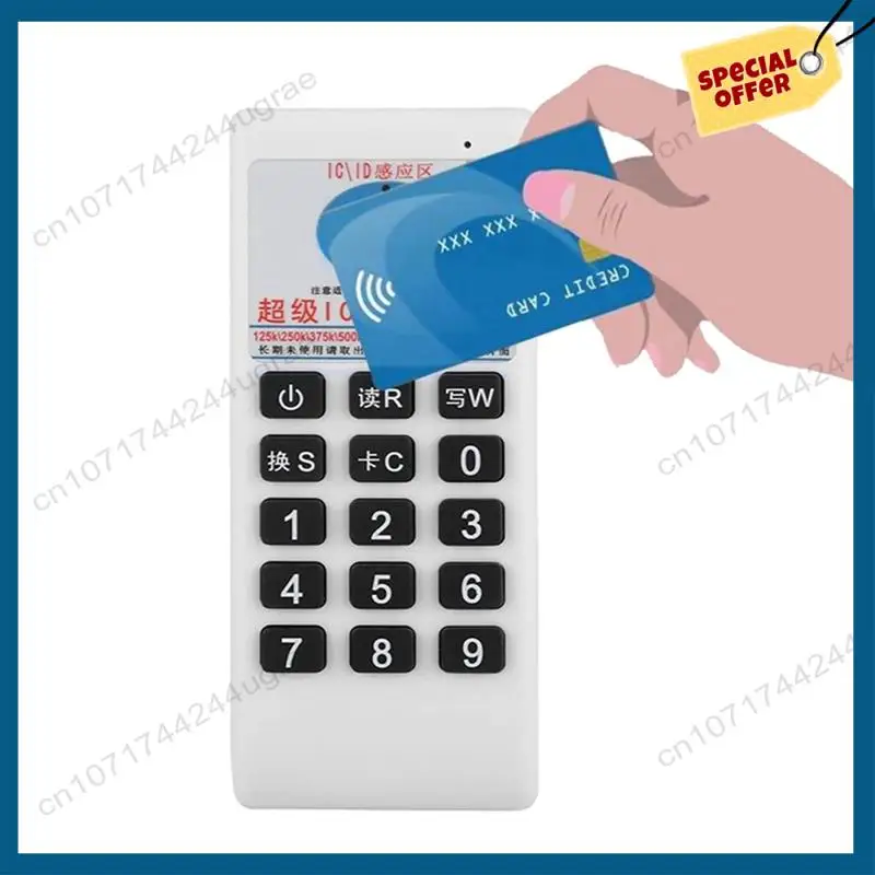 -A15I RFID NFC IC Card Reader & Writer +5XUID Card/Keychain 125Khz-13.56MHZ Duplicator RFID Smart Card Reader IC ID Duplicator
-A15I RFID NFC IC Card Reader & Writer +5XUID Card/Keychain 125Khz-13.56MHZ Duplicator RFID Smart Card Reader IC ID Duplicator