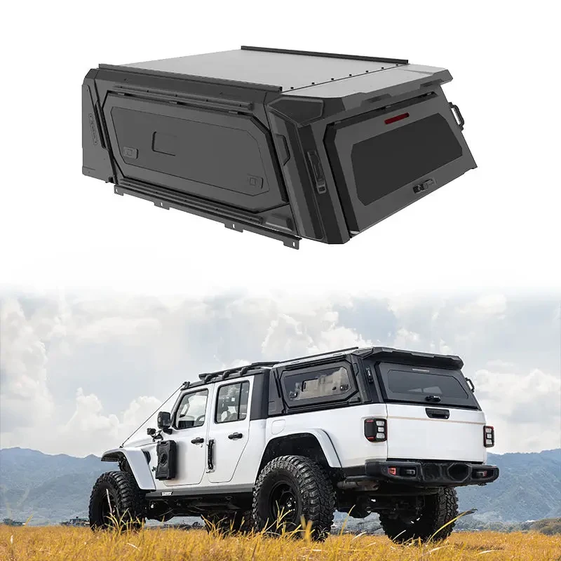 4x4 Offroad Aluminum Hardtop Canopy, Waterproof Locking Camper Truck Topper for Gladiator JT
4x4 Offroad Aluminum Hardtop Canopy, Waterproof Locking Camper Truck Topper for Gladiator JT