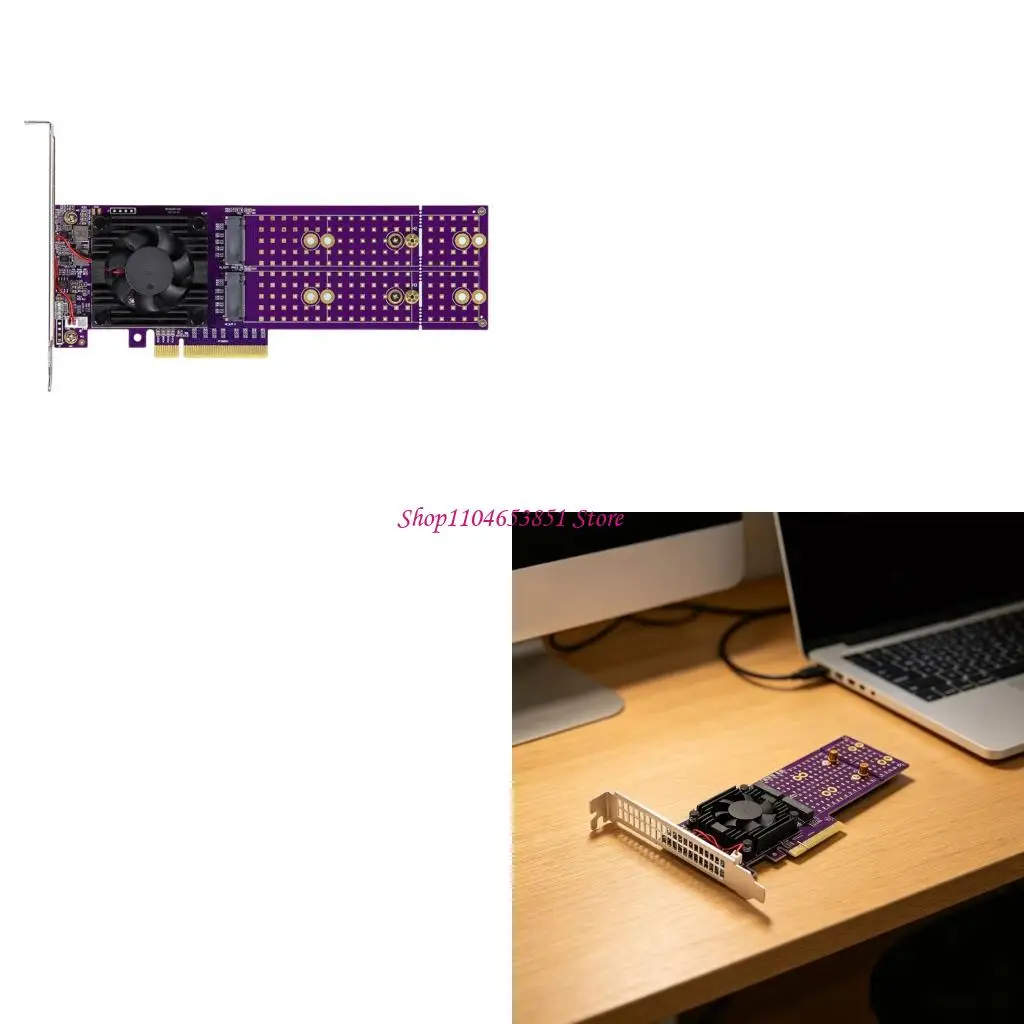ASM2824 2 Bay HDD Enclosure PCIE4.0 Expansion Card For Minisforum MS
ASM2824 2 Bay HDD Enclosure PCIE4.0 Expansion Card For Minisforum MS