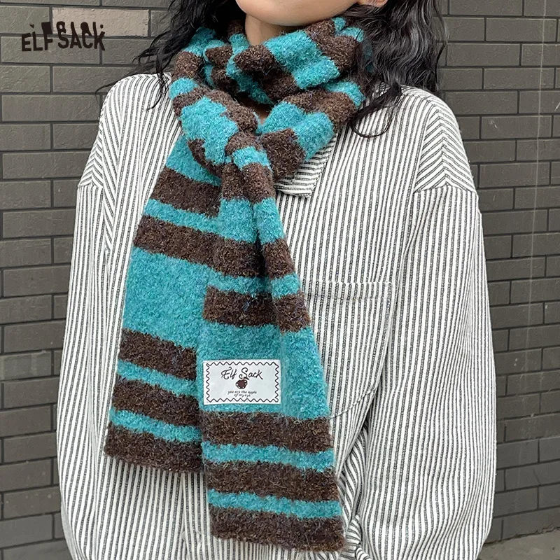 ELFSACK 2025 Winter New Arrivals Y2K Stripe Neck Warmer Accessory For Woman
ELFSACK 2025 Winter New Arrivals Y2K Stripe Neck Warmer Accessory For Woman