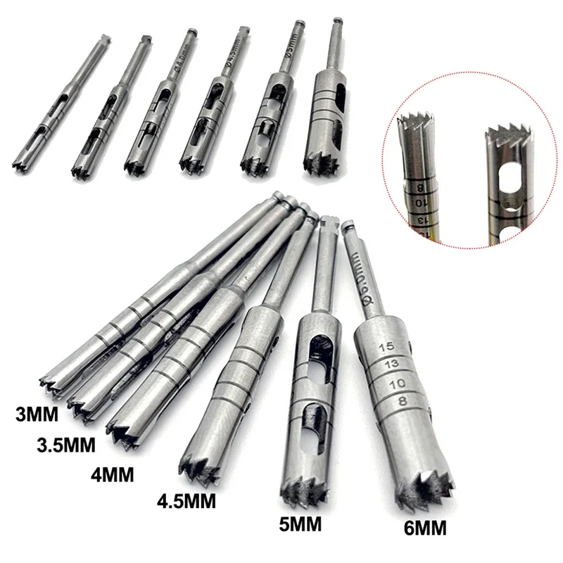 High Precision Dental Implant Drills - Long Trephine Bur Bone Trephines Tissue Punch Saw for Oral Surgery Instruments
High Precision Dental Implant Drills - Long Trephine Bur Bone Trephines Tissue Punch Saw for Oral Surgery Instruments