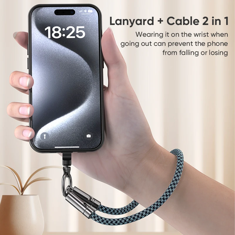 240W USB C to Type C Cable for MacBook PD3.1 Fast Charging 2-IN-1 Portable Phone Lanyard Data Cable For iPhone Samsung Xiaom
240W USB C to Type C Cable for MacBook PD3.1 Fast Charging 2-IN-1 Portable Phone Lanyard Data Cable For iPhone Samsung Xiaom