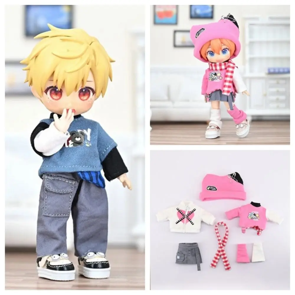 Hoodie Ob11 Doll Clothes Mini Doll Dress Up Hat P9 Plain Body Clothes Cotton Messenger Bag 1/12 Bjd Doll Clothes Children Toy
Hoodie Ob11 Doll Clothes Mini Doll Dress Up Hat P9 Plain Body Clothes Cotton Messenger Bag 1/12 Bjd Doll Clothes Children Toy