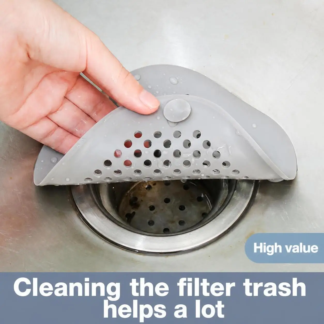 Practical Silicone Drain Cover For Kitchen Sink And Bathroom Floor Prevents Clogs From Food Scraps Hair Easy To Clean Reusable
Practical Silicone Drain Cover For Kitchen Sink And Bathroom Floor Prevents Clogs From Food Scraps Hair Easy To Clean Reusable