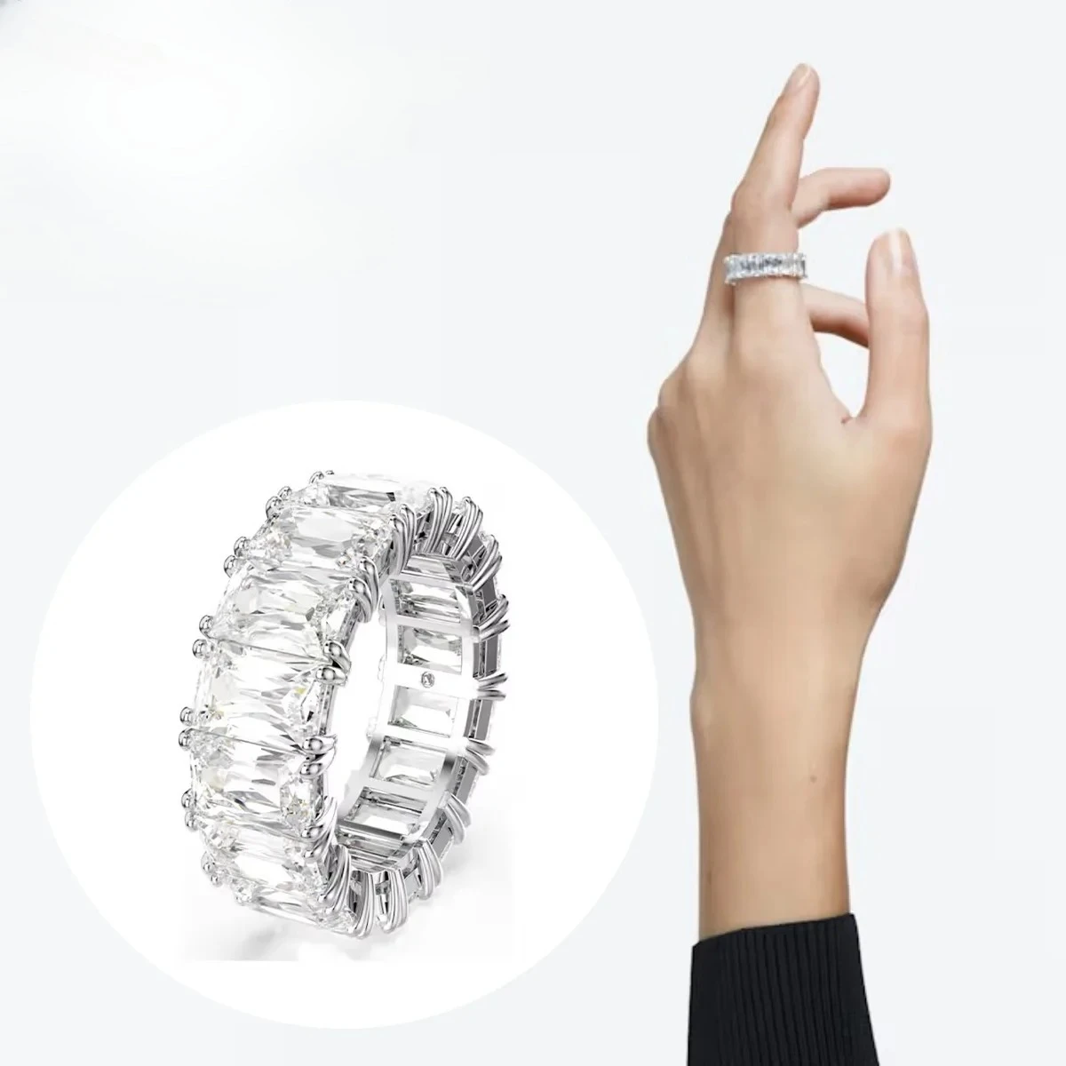Simple and Atmospheric S925 Square Zircon Ring, High-quality Party, Workplace, Daily Versatile Jewelry - Birthday Gift
Simple and Atmospheric S925 Square Zircon Ring, High-quality Party, Workplace, Daily Versatile Jewelry - Birthday Gift
