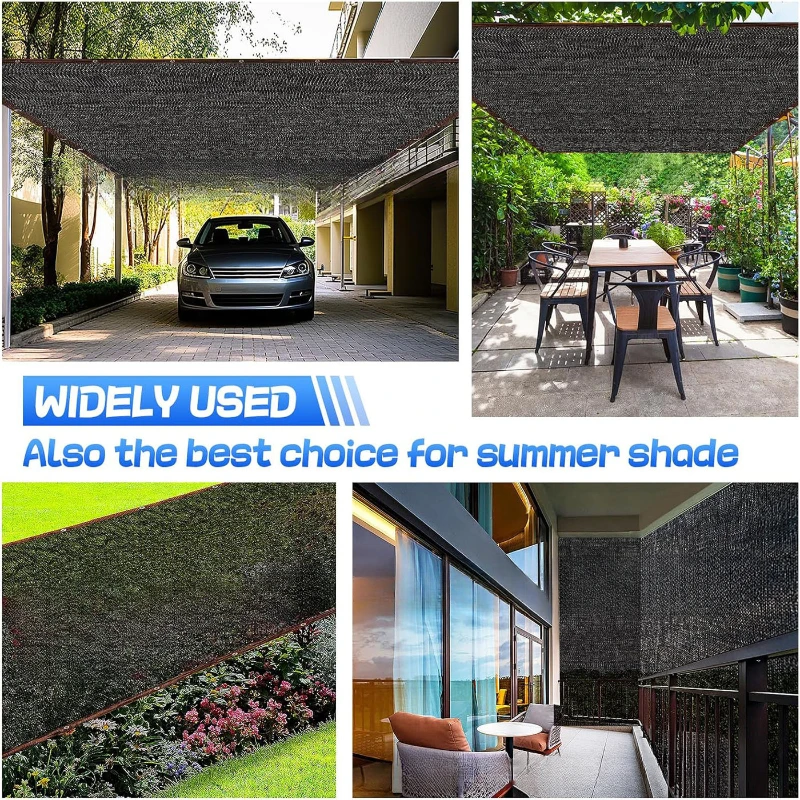 Black shade cloth sunscreen cover tape edges, with grommet, plant greenhouse garden terrace canopy, pool mesh cover (net only)
Black shade cloth sunscreen cover tape edges, with grommet, plant greenhouse garden terrace canopy, pool mesh cover (net only)