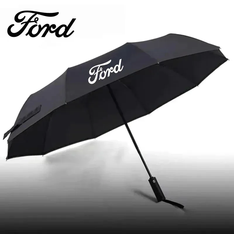 For Ford Focus Edge Mondeo Raptor Ranger Fusion Kuga Fiesta Explorer Puma F150 Car Automatic Folding Windproof Sunshade Umbrella
For Ford Focus Edge Mondeo Raptor Ranger Fusion Kuga Fiesta Explorer Puma F150 Car Automatic Folding Windproof Sunshade Umbrella
