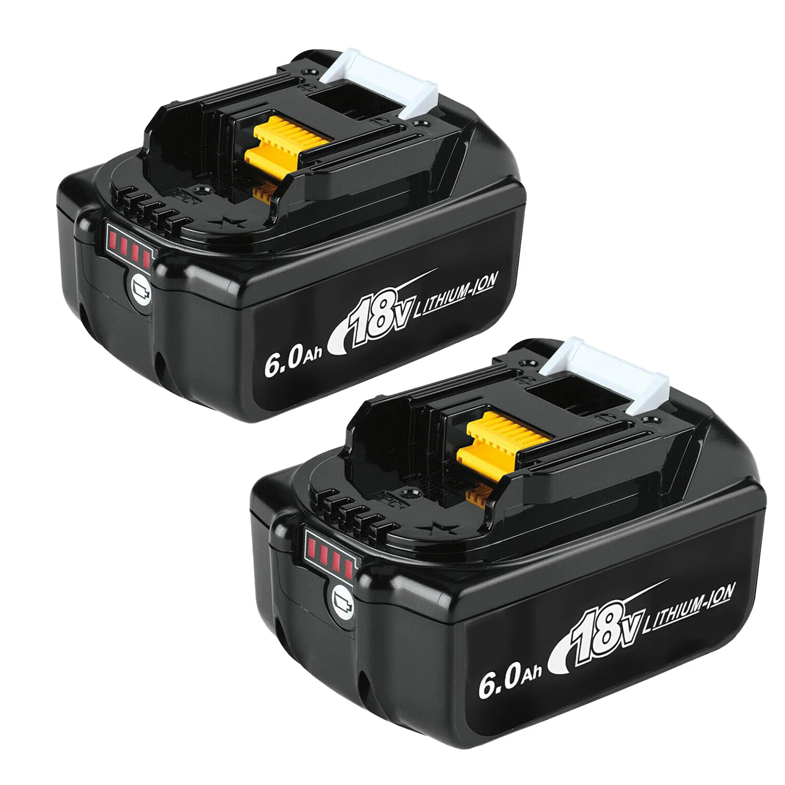18V BL1860B BL1860 6.0Ah Lithium Battery Replacement, Compatible with 18V Lithium Battery BL1860B BL1860 BL1850
18V BL1860B BL1860 6.0Ah Lithium Battery Replacement, Compatible with 18V Lithium Battery BL1860B BL1860 BL1850