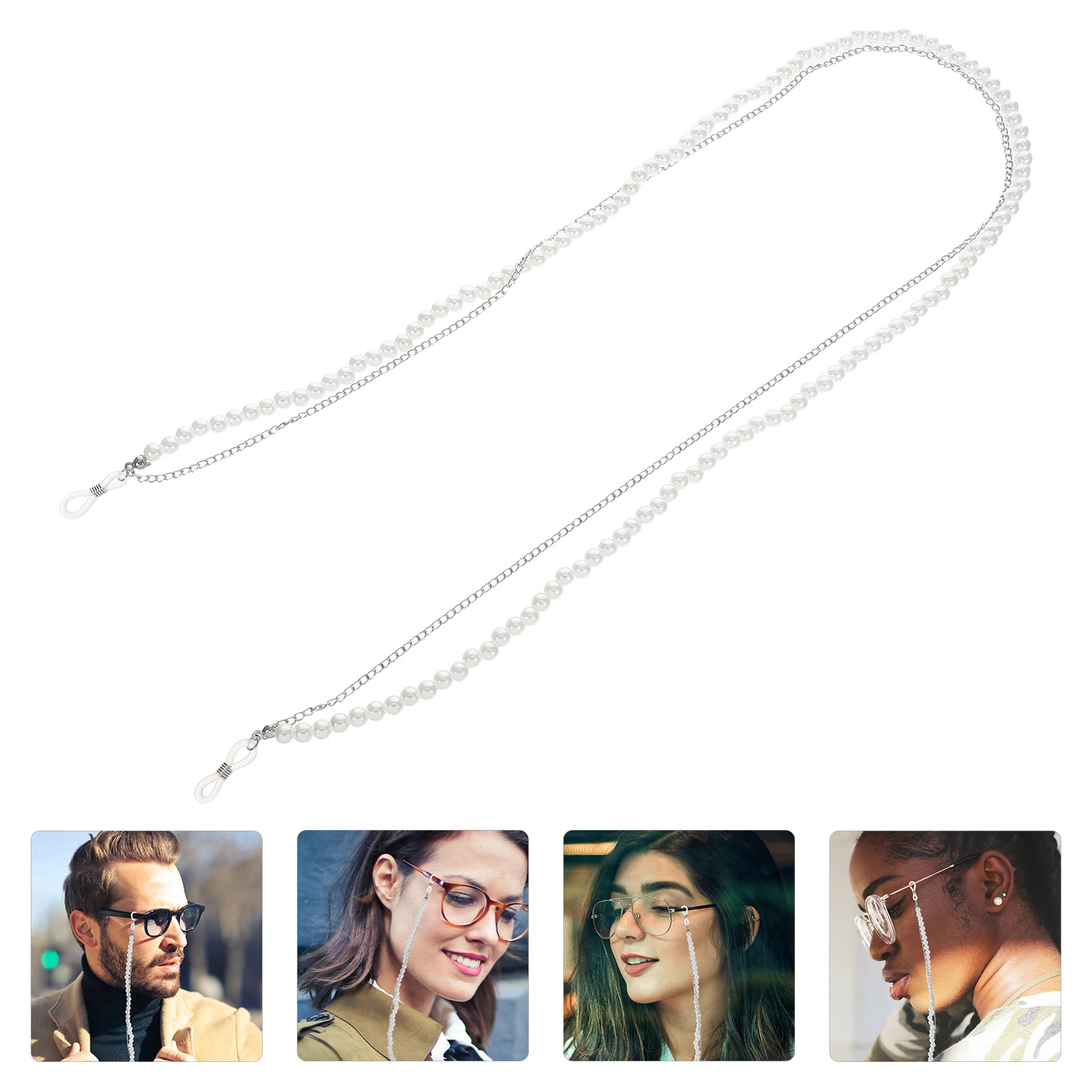 Eyeglass Chain For Women Beaded Anti-Slip Glasses Neck Strap Lightweight Faux Pearl Decorated Outdoor Daily Wear Eyewear
Eyeglass Chain For Women Beaded Anti-Slip Glasses Neck Strap Lightweight Faux Pearl Decorated Outdoor Daily Wear Eyewear