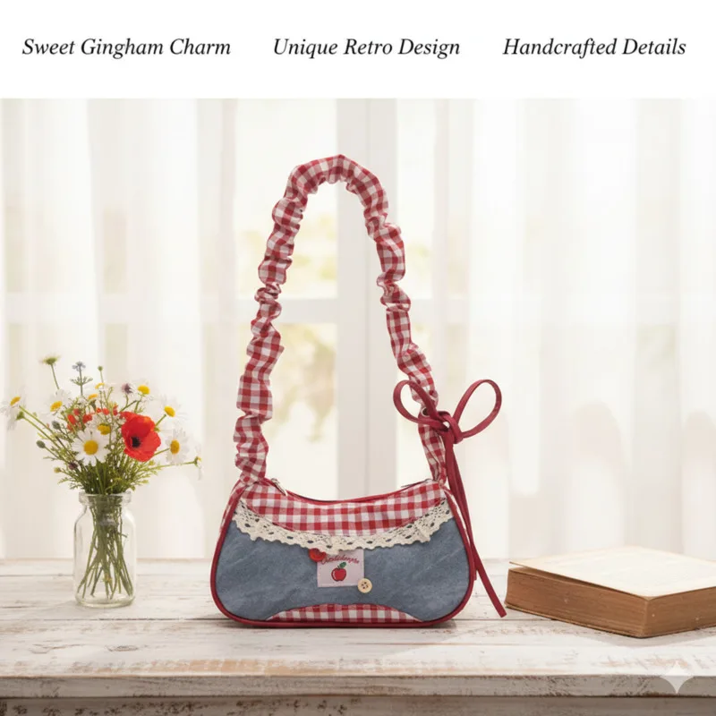 Fashion Women's Handbag Bow Sweet Girl Handbag Underarm Pillow Bag For Women Trendy Versatile Shoulder Purse Casual Tote Bag New
Fashion Women's Handbag Bow Sweet Girl Handbag Underarm Pillow Bag For Women Trendy Versatile Shoulder Purse Casual Tote Bag New