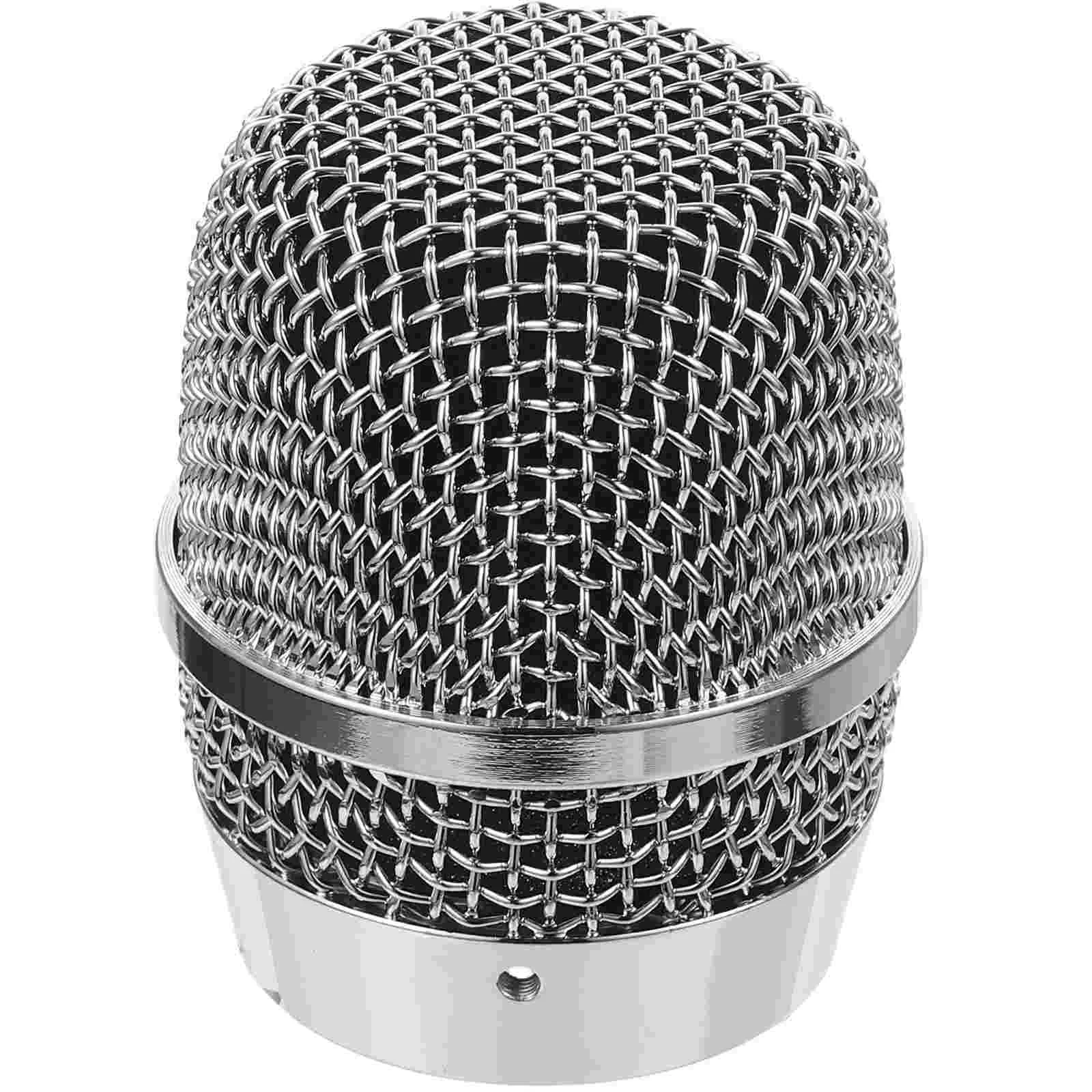 Microphone Mesh Head Accessories Metal Grille Cordless Parts Wireless Microphones
Microphone Mesh Head Accessories Metal Grille Cordless Parts Wireless Microphones