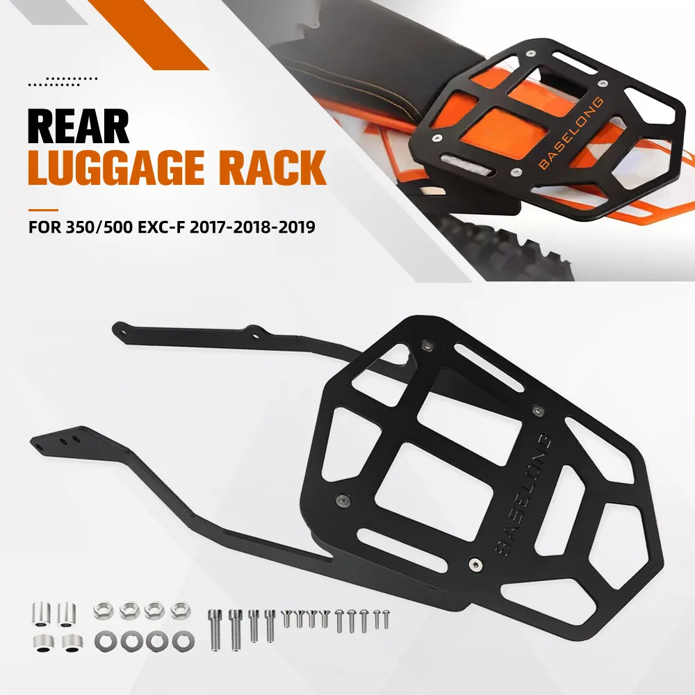 350EXCF 500EXCF Rear Luggage Rack Bracket Carrier Tail Mount Fit FOR 350/500 EXC-F 2017-2018-2019 Motorcycle Accessories
350EXCF 500EXCF Rear Luggage Rack Bracket Carrier Tail Mount Fit FOR 350/500 EXC-F 2017-2018-2019 Motorcycle Accessories