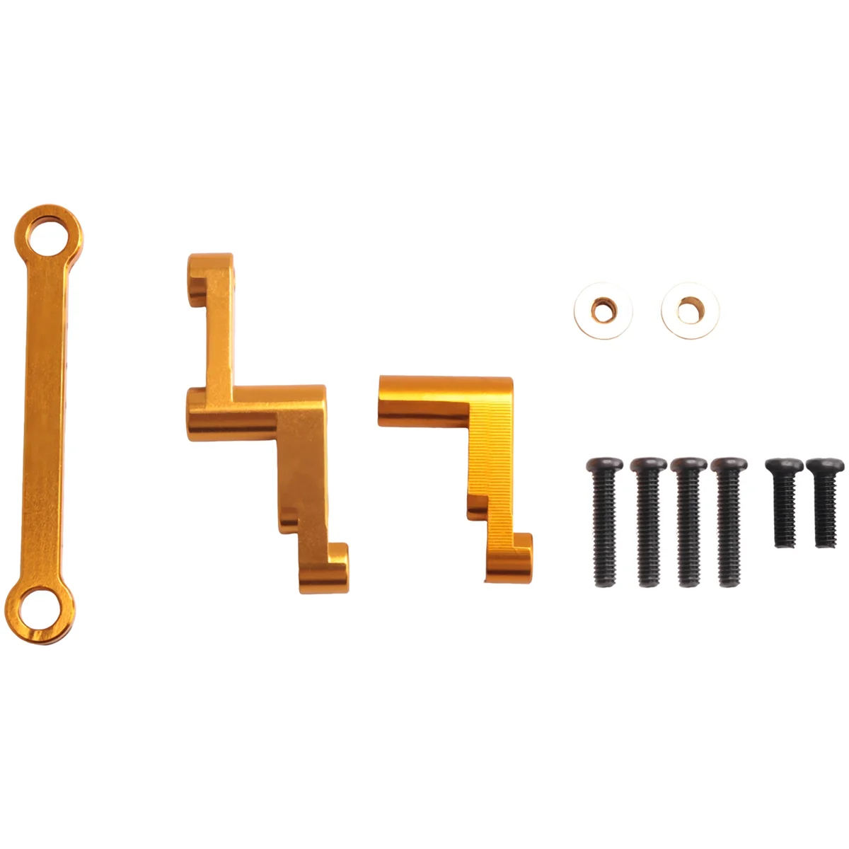 AAM-Swing Arm Steering Group Cup for 16207 16208 16209 16210 H16 Remote Control Car Accessories Metal Upgrade Kit,Gold
AAM-Swing Arm Steering Group Cup for 16207 16208 16209 16210 H16 Remote Control Car Accessories Metal Upgrade Kit,Gold