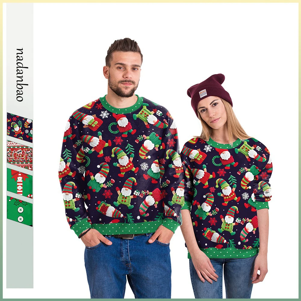 2025 Christmas couple outfit hoodie for autumn elk sock Santa Claus cross-border clothing long-sleeved shirt
2025 Christmas couple outfit hoodie for autumn elk sock Santa Claus cross-border clothing long-sleeved shirt