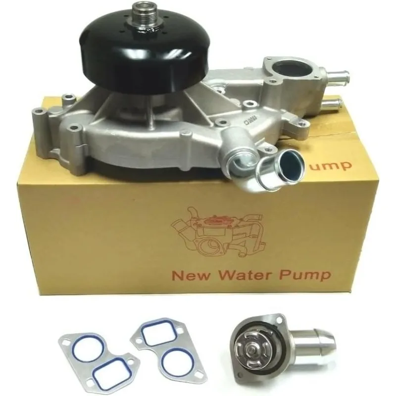G7341B Water Pump w/Thermostat - Chevrolet/GMC 4.8L 5.3L 6.0L - Silverado Express Tahoe Suburban Envoy Sierra Yukon Buick Ra
G7341B Water Pump w/Thermostat - Chevrolet/GMC 4.8L 5.3L 6.0L - Silverado Express Tahoe Suburban Envoy Sierra Yukon Buick Ra