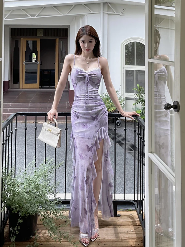 Новая летняя женская длинная юбка с фиолетовым принтом, с завышенной талией, в корейском стиле, из трикотажной ткани
Новая летняя женская длинная юбка с фиолетовым принтом, с завышенной талией, в корейском стиле, из трикотажной ткани