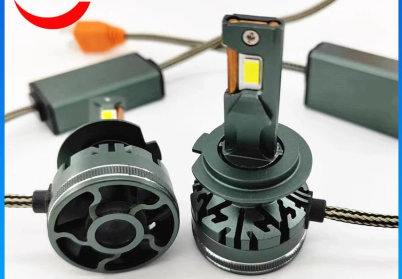 High power automotive LED headlights super bright high beam double copper tube
High power automotive LED headlights super bright high beam double copper tube
