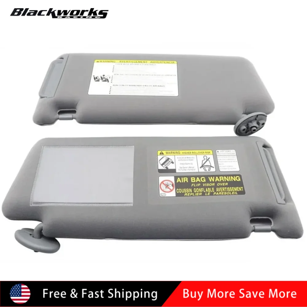 74320-04181-B1 74320-35B50-B0 74310-35C20-B0 2pcs Front Driver & Passenger Side Sun Visor Gray For 2005-2015 Toyota Tacoma
74320-04181-B1 74320-35B50-B0 74310-35C20-B0 2pcs Front Driver & Passenger Side Sun Visor Gray For 2005-2015 Toyota Tacoma