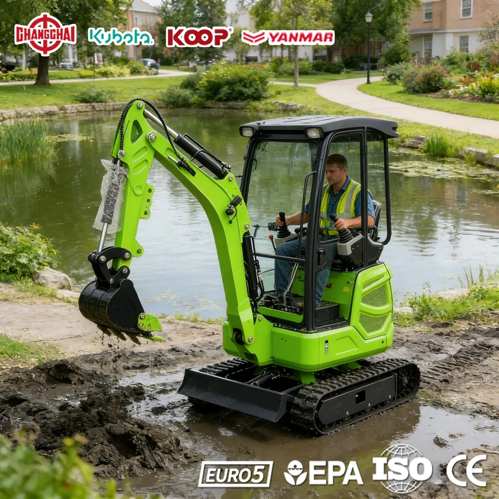 Mini Excavator 0.8Ton Kubota Engine Construction 1.5Ton Tools 2.5Ton Europe CE Manufacturer Direct Sales
Mini Excavator 0.8Ton Kubota Engine Construction 1.5Ton Tools 2.5Ton Europe CE Manufacturer Direct Sales