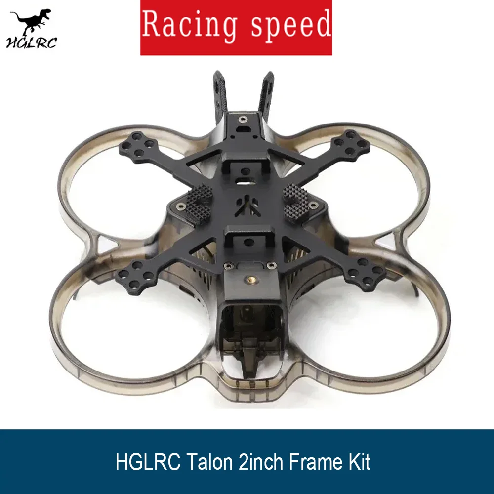 HGLRC Talon 2inch 106mm FPV Frame Kit - for Analog/O3 2inch RC FPV Cinewhoop Drone
HGLRC Talon 2inch 106mm FPV Frame Kit - for Analog/O3 2inch RC FPV Cinewhoop Drone