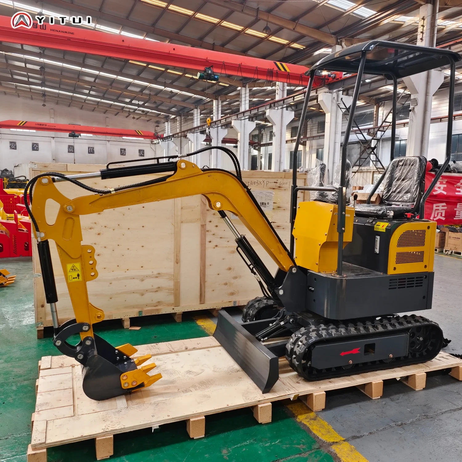 Chinese factory crawler mini excavators Customized made 1 ton 1.5 ton and 2 ton farm mini excavators with Kubota engines
Chinese factory crawler mini excavators Customized made 1 ton 1.5 ton and 2 ton farm mini excavators with Kubota engines