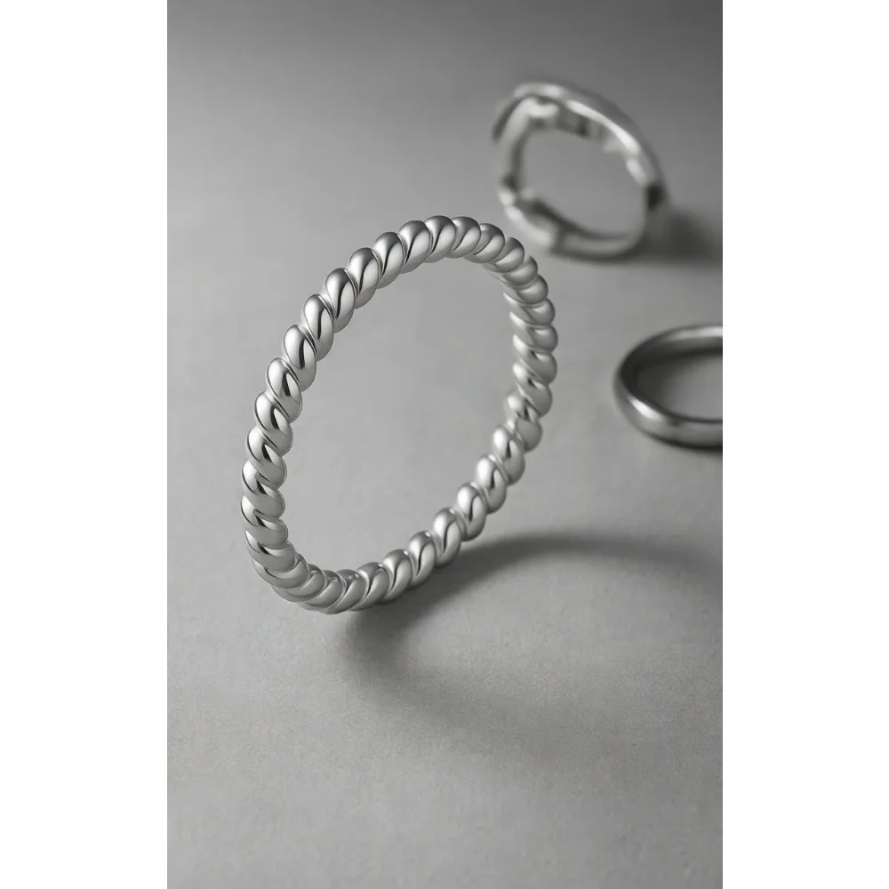Кольцо Twisted Eternity Band из стерлингового серебра 925 пробы, 2 мм, размеры от 4 до 12
Кольцо Twisted Eternity Band из стерлингового серебра 925 пробы, 2 мм, размеры от 4 до 12