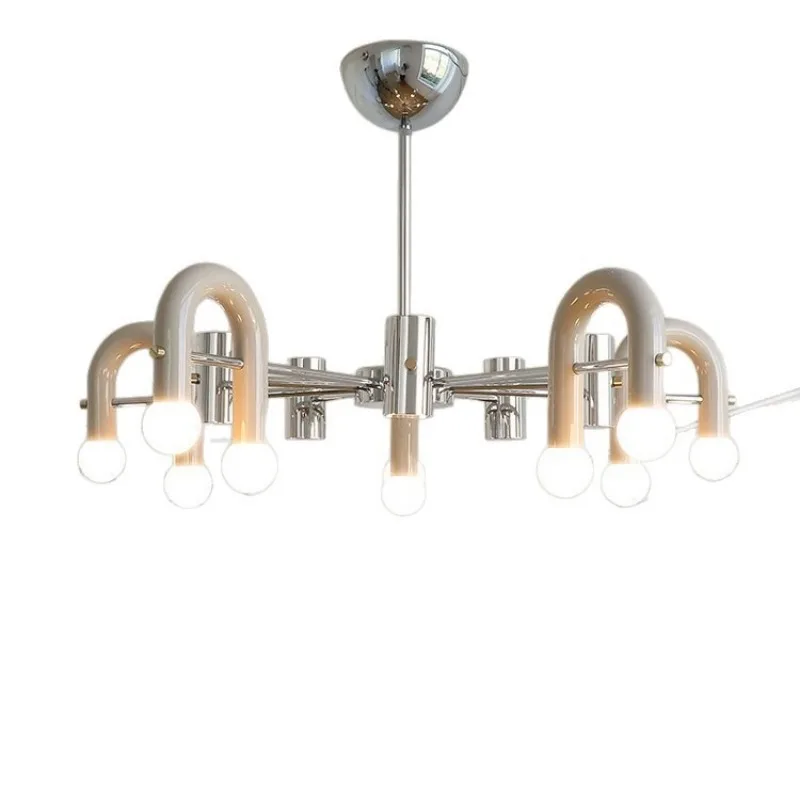 Minimalist living room chandelier cream wind bedroom light personalized creative U-shaped dining room light
Minimalist living room chandelier cream wind bedroom light personalized creative U-shaped dining room light