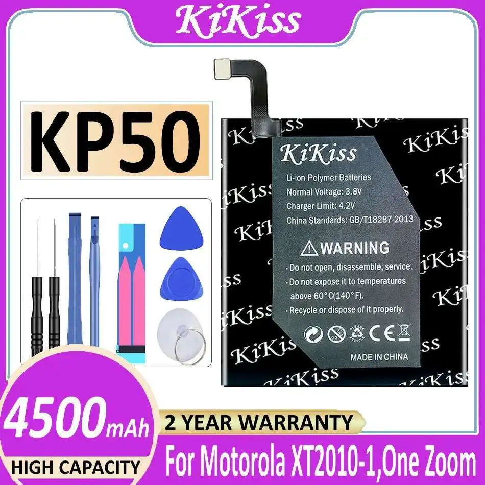 Battery KP50 4500Mah For Motorola XT2010-1, Moto One Zoom, Zoom Global, Global Dual Sim
Battery KP50 4500Mah For Motorola XT2010-1, Moto One Zoom, Zoom Global, Global Dual Sim