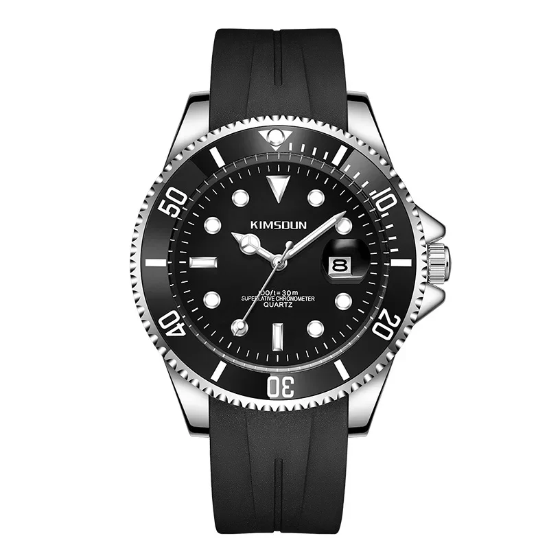 Fashion business men's watch, silicone strap waterproof luminous mechanical movement fully automatic quartz watch,business watch
Fashion business men's watch, silicone strap waterproof luminous mechanical movement fully automatic quartz watch,business watch