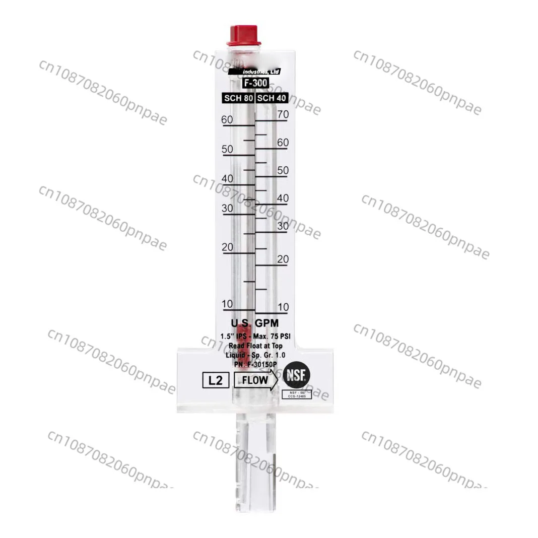 10-70GPM Plexiglass Flowmeter Panel Type Pipeline Type 1.5 Inch Flowmeter Site Measurement Tool
10-70GPM Plexiglass Flowmeter Panel Type Pipeline Type 1.5 Inch Flowmeter Site Measurement Tool