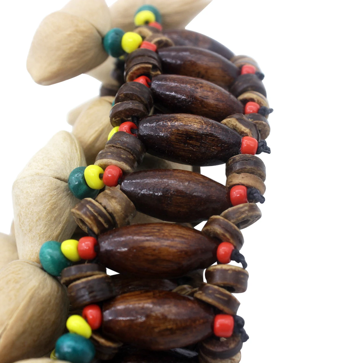 1Pcs Handmade African Tribal Style Nut Shell Bracelet Dancing Wrist Bell Percussion Accessories For Djembe Conga
1Pcs Handmade African Tribal Style Nut Shell Bracelet Dancing Wrist Bell Percussion Accessories For Djembe Conga