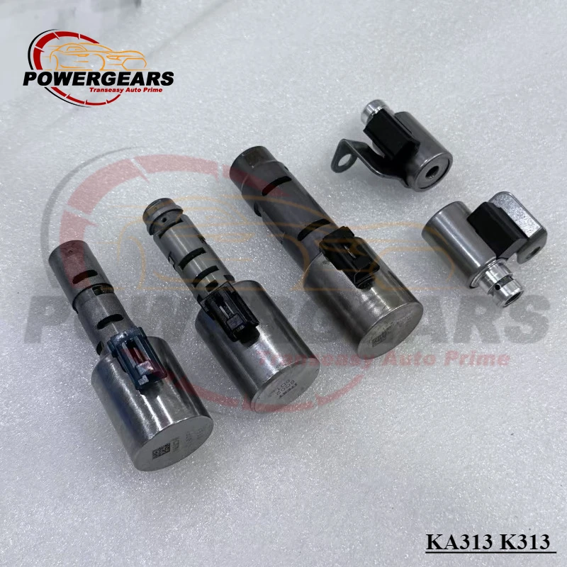 KA313 / K313 5PCS CVT Shift Control Solenoid Kit Suit For Toyota Corolla 1.8L & 2.0L ( 2008-2013 )
KA313 / K313 5PCS CVT Shift Control Solenoid Kit Suit For Toyota Corolla 1.8L & 2.0L ( 2008-2013 )