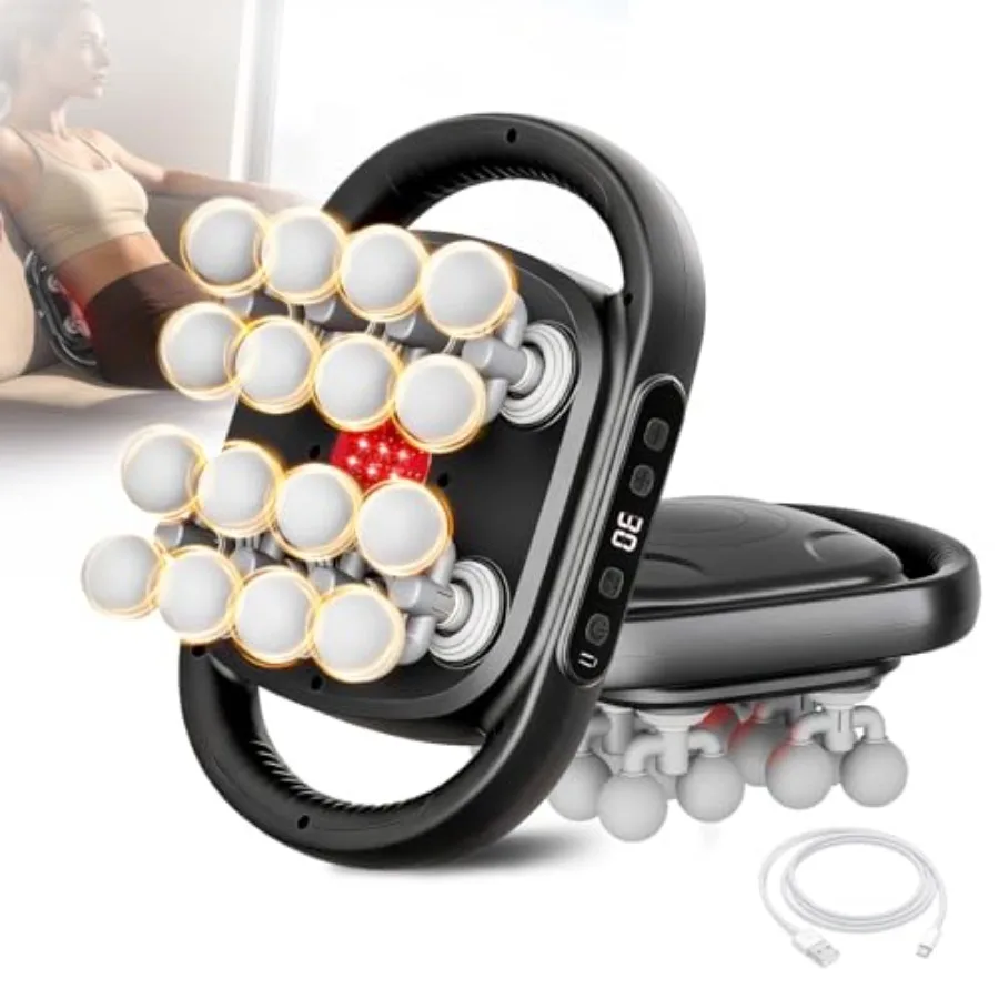 16 Head Massage Gun Back Massager for Pain Relief Massage Gun Deep Tissue Time Adjustable Percussion Massager with 9 Modes 20 I
16 Head Massage Gun Back Massager for Pain Relief Massage Gun Deep Tissue Time Adjustable Percussion Massager with 9 Modes 20 I