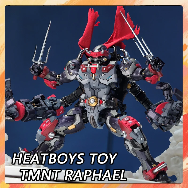 Heatboys Toy Raphael Action Figures Red Fiend TMNT Anime Figure Alloy Mecha Toy Ninja Turtle Plastic Toy Birthday Gift
Heatboys Toy Raphael Action Figures Red Fiend TMNT Anime Figure Alloy Mecha Toy Ninja Turtle Plastic Toy Birthday Gift
