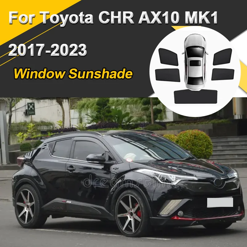 Car Sun Shades For Toyota CHR AX10 MK1 2017-2023 Sunshades Privacy Protection Magnetic Heat insulation Window Visor Accessories
Car Sun Shades For Toyota CHR AX10 MK1 2017-2023 Sunshades Privacy Protection Magnetic Heat insulation Window Visor Accessories